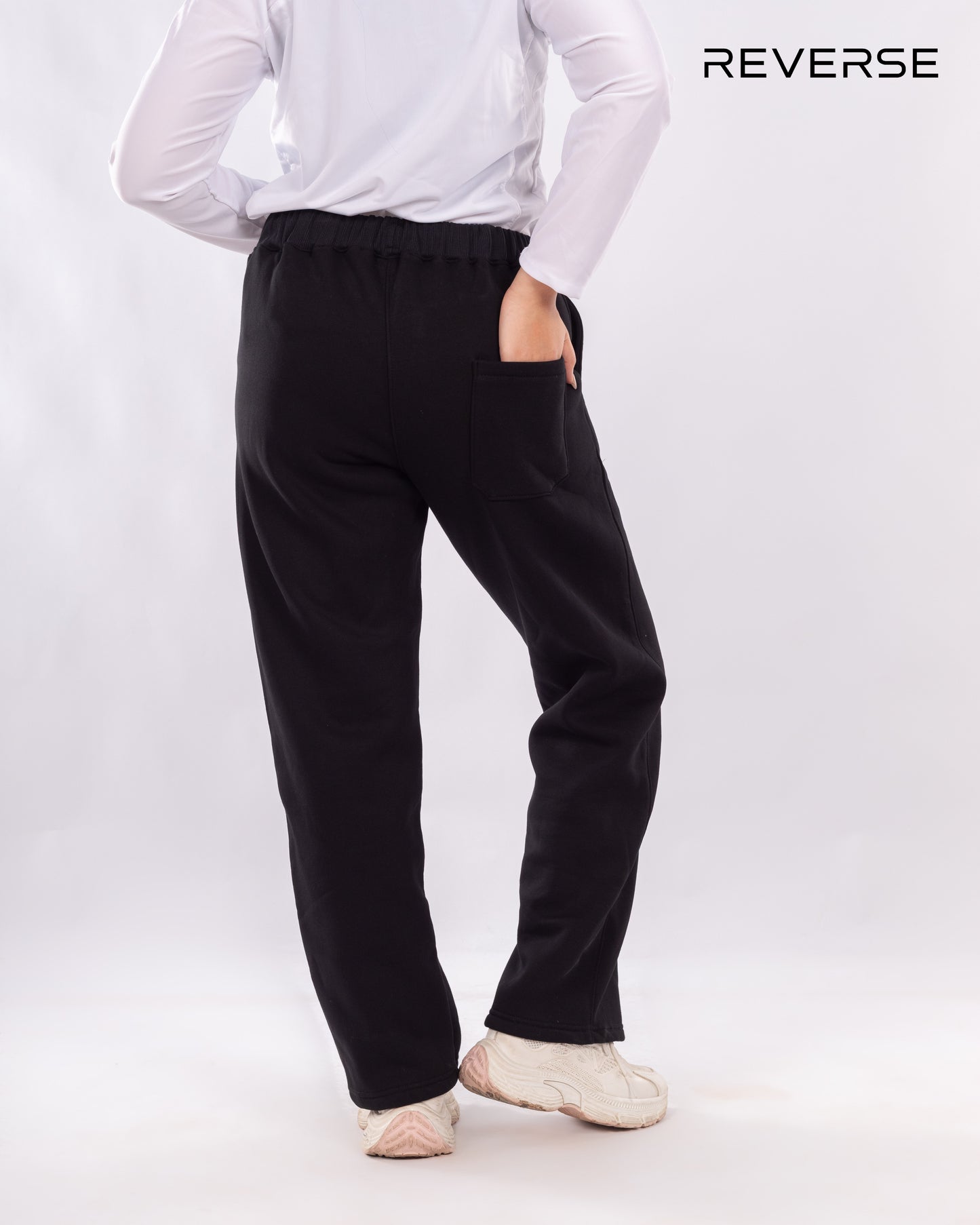 Black Wide Leg SweatPants