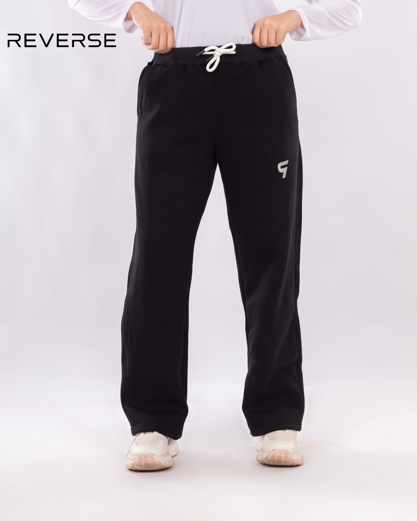 Black Wide Leg SweatPants