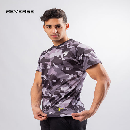 T-shirt Army Smoky