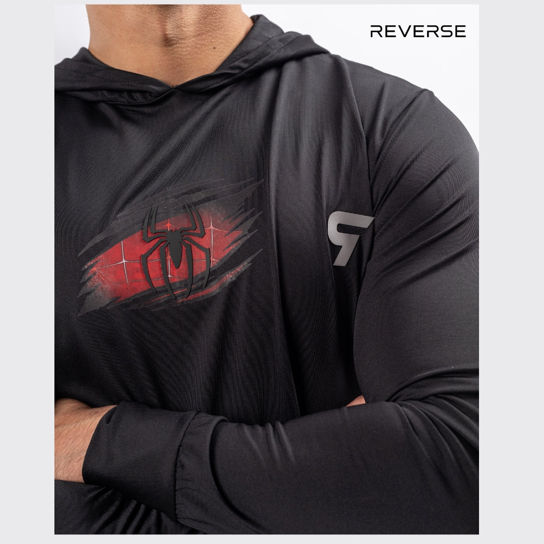 Black-spider Long Sleeve Tee