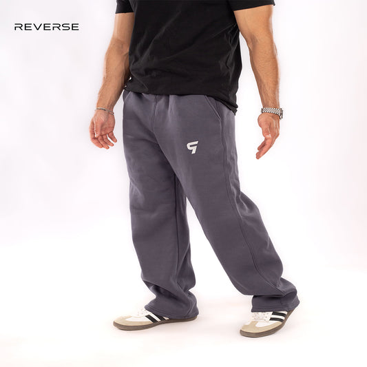 Wide Leg Sweatpants Gray