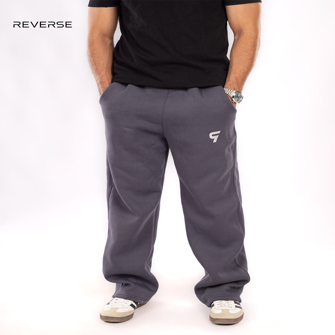 Wide Leg Sweatpants Gray