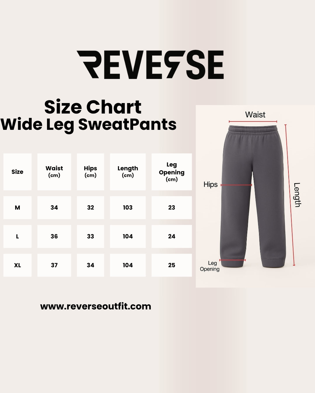 Wide Leg Sweatpants Gray